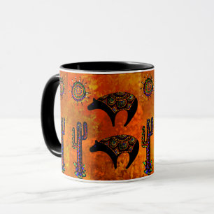 Taza Arte del oso del suroeste