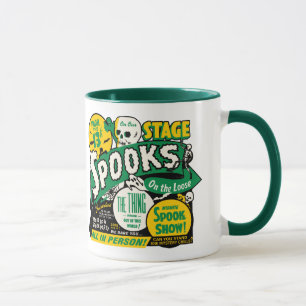 Taza Arte del poster de Spookshow - espectros en el