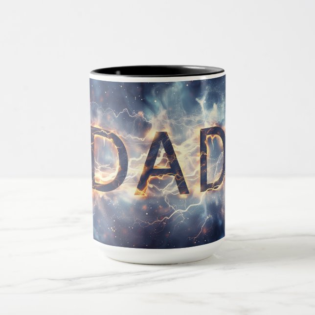 Taza Arte digital "Papá" (Centro)