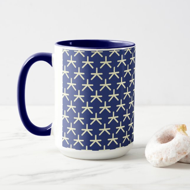Taza Arte egipcio reimaginado (Con donut)