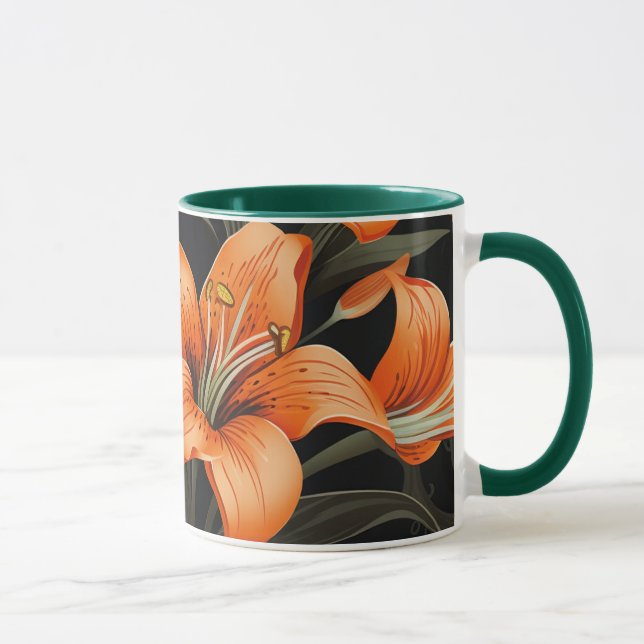 TAZA ARTE FLORAL Nº 1 (Derecha)