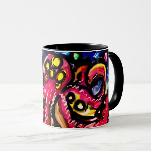 Taza Arte fresco del pulpo (Anverso derecho)