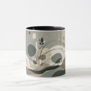 Taza Arte Minimal Equilibrio Natural