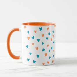 Taza Arte Moderno de Corazones