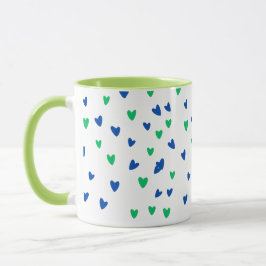 Taza Arte Moderno de Corazones