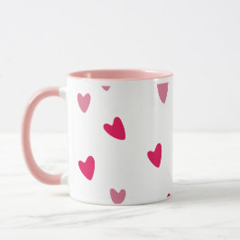 Taza Arte Moderno de Corazones