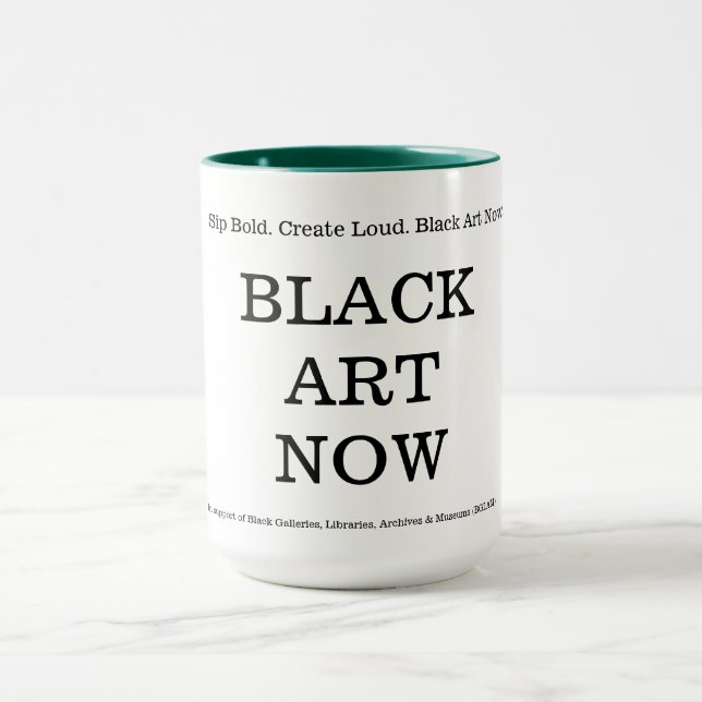 Taza ARTE NEGRO AHORA Café Mug (Centro)