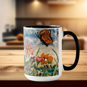 Taza Arte Original Colorido de Primavera