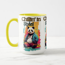 Taza Arte Panda de moda | Diversión y capricho