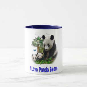 Taza Arte Panda Love