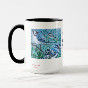 Taza Arte Personalizado de Aves Observación de la Natur