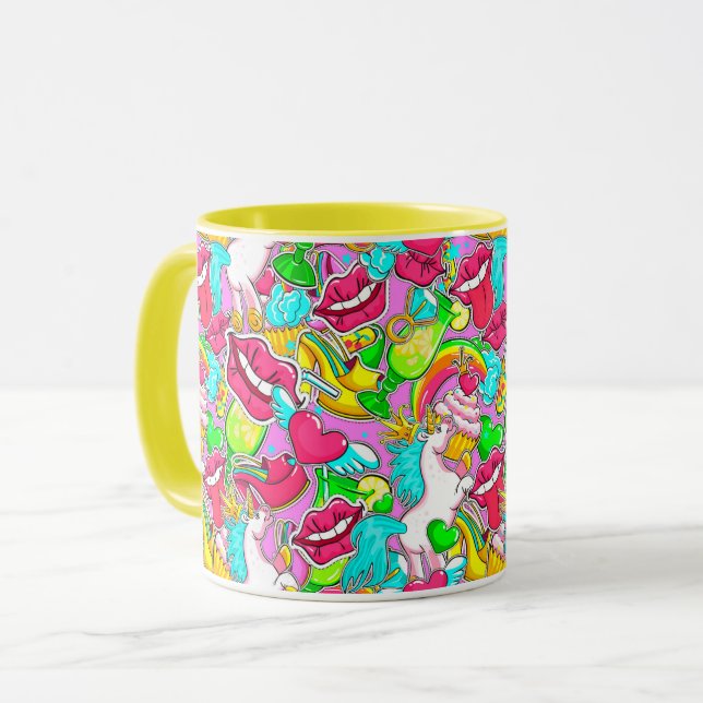 Taza Arte pop (Anverso izquierdo)
