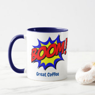 Taza Arte pop retro - Mug diseñado por boom