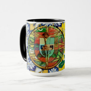 Taza arte popular portuguesa