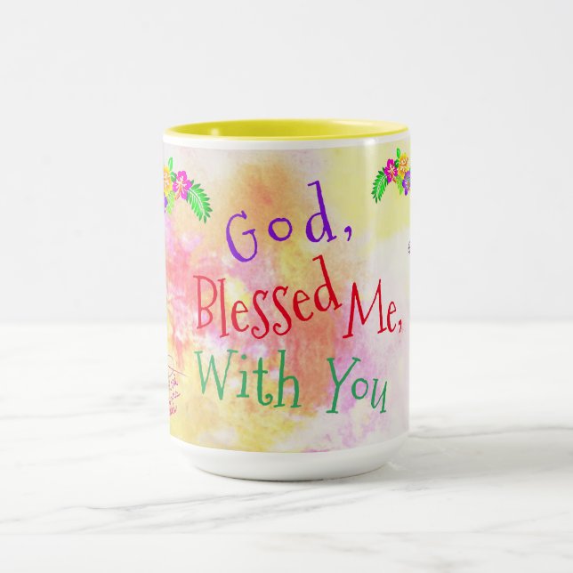 Taza Arte por Micheal Blessed Mug (Centro)