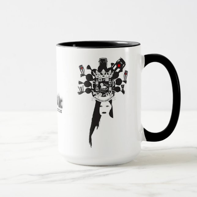Taza Arte punk puertorriqueño pleno (Derecha)