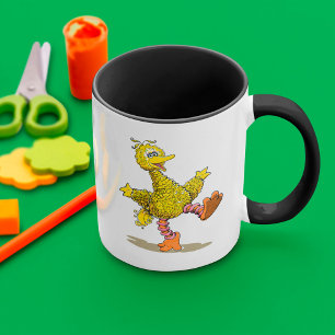 Taza Arte Retro Gran Pájaro