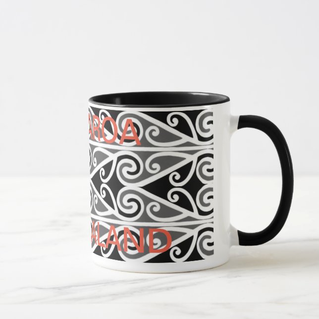 Taza arte tribal de los diseños maoríes para usted (Derecha)