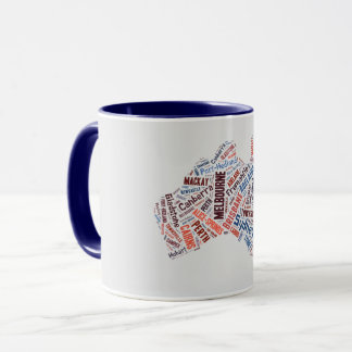 Taza Arte Word de Australia