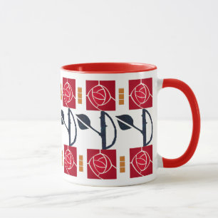 Taza Artes Clásicas & Rosas de la Misión Crafts