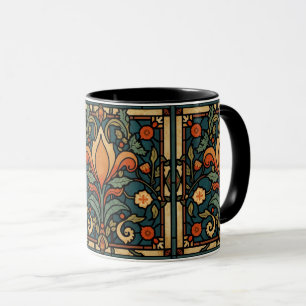 Taza Artes y Oficios Vintage Craftsman, estilo Mission 