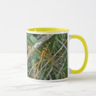 Taza Artículos de libélula dorada (Sympetrum)