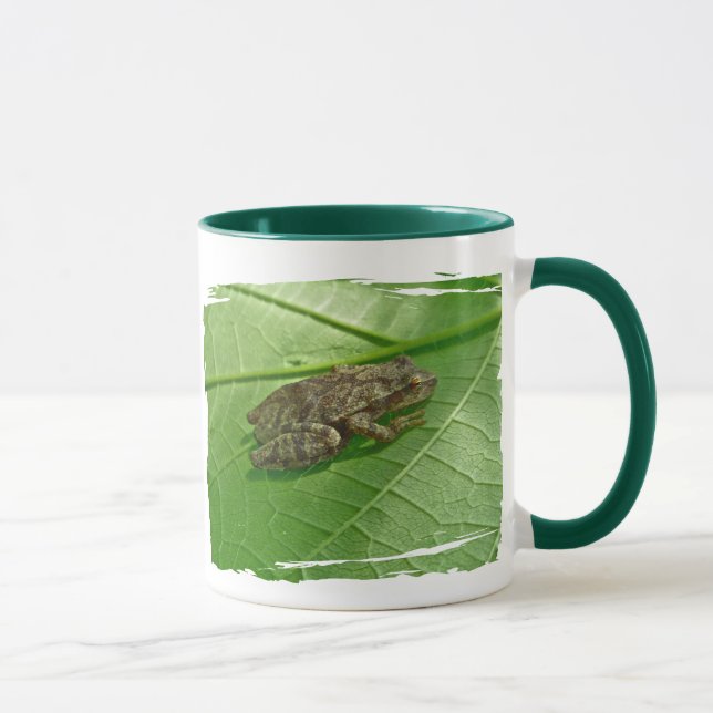 Taza Artículos de Treefrog del atisbador de primavera (Derecha)
