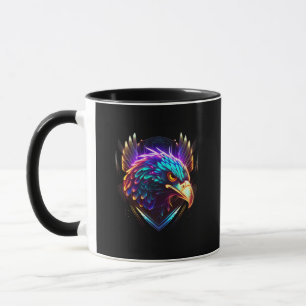 Taza Artista de águila brillante luminosa