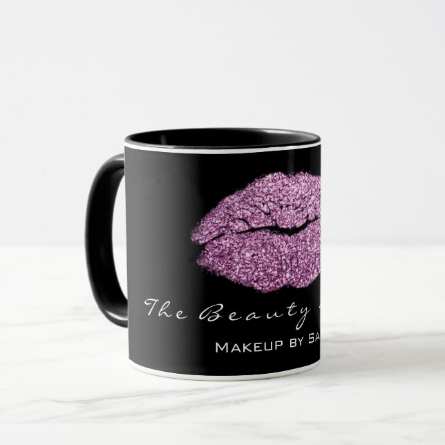 Taza Artista de maquillaje Beso de belleza Lip Purpurin (Anverso izquierdo)