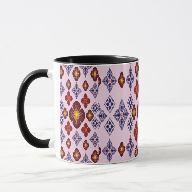 Taza Artistic Pattern Coffee Mug – Stylish Kitchenware  (Izquierda)