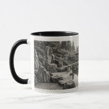 Taza Artística Jardín Japonés Zen