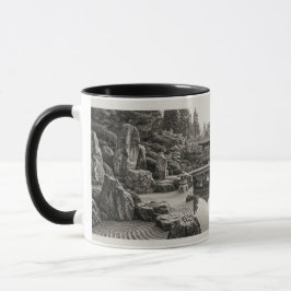 Taza Artística Jardín Japonés Zen