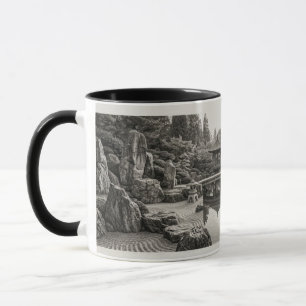 Taza Artística Jardín Japonés Zen