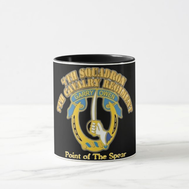 Taza ArtisticVegas del café sólo de la caballería (Centro)