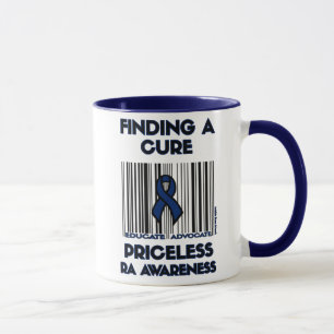 Taza Artritis reumatoide de dos tonos de café M