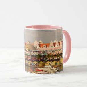 Taza Aruba, isla del Caribe