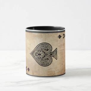 Taza As de espadas lanzar almohada