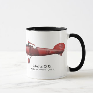 Taza As de vuelo rojo de barón Manfred von Richthofen