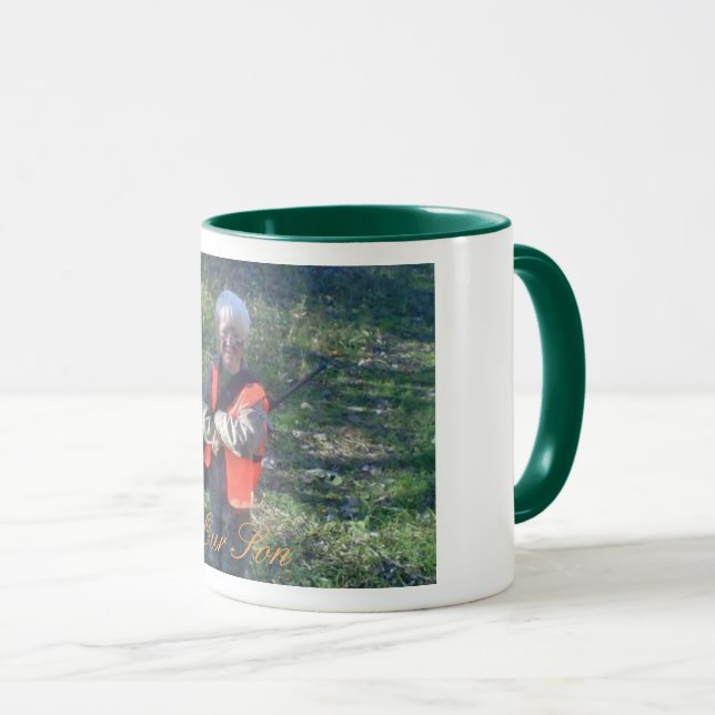 Taza Asalte, 11 onzas, de combinado, foto del (Anverso derecho)