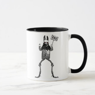 Taza Asalte con el arte original "EL Guapo Cabra "