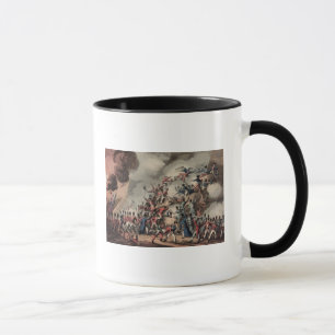Taza Asalto de St. Sebastian, grabado por Thomas