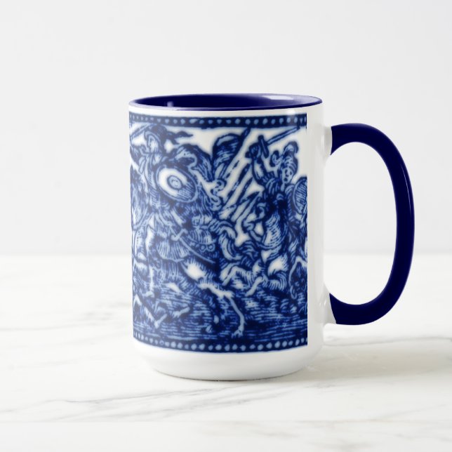 Taza Asatru real: Batalla noble (Derecha)