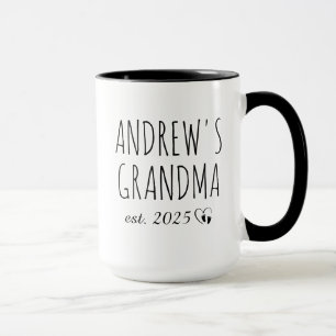 Taza Ascendido a Abuela 2026