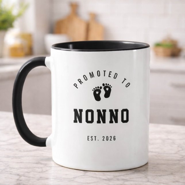 Taza Ascendido a Abuelo Nonno (Subido por el creador)