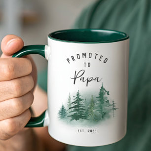Taza Ascendido a Papá Año Est.