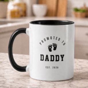 Taza Ascendido a Papá Regalo de Nuevo Padre