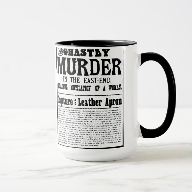 Taza Asesinato horrible (Derecha)