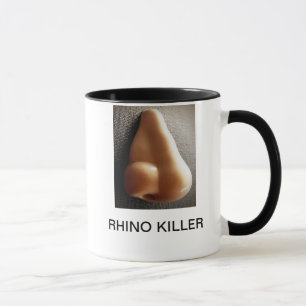 TAZA ASESINO DEL RINOCERONTE