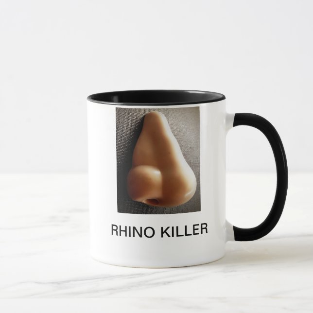 TAZA ASESINO DEL RINOCERONTE (Derecha)