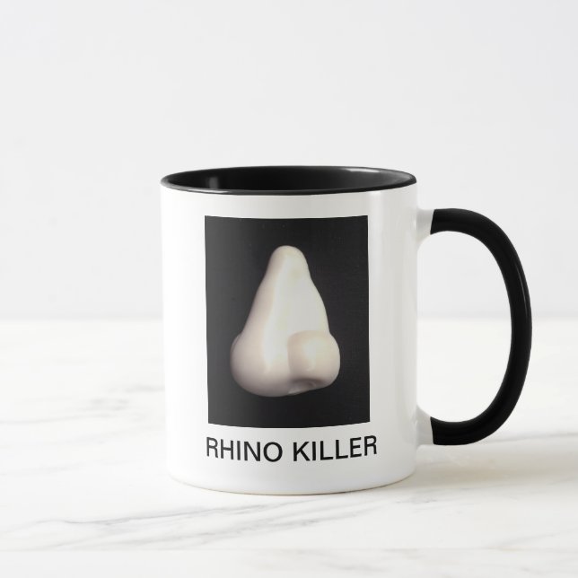 TAZA ASESINO DEL RINOCERONTE (Derecha)